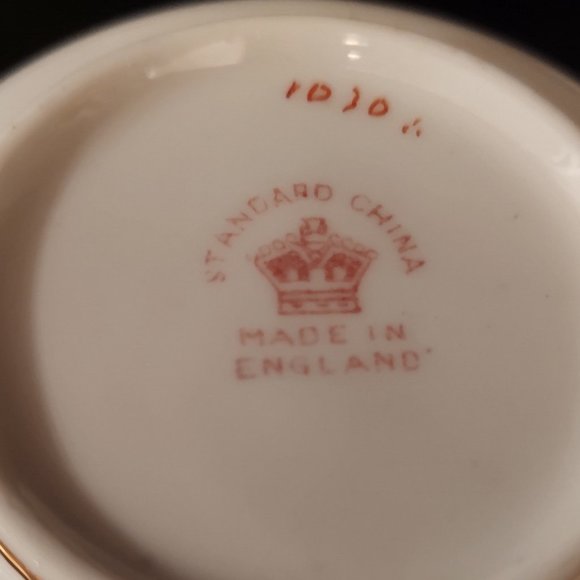 Standard China Tea Cup & Saucer  by Chapmans Longton - Picture 11 of 11